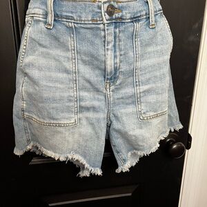 Aerie Denim Stretch Shorts